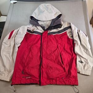 Columbia Vertex Omni-Shield CORE Interchange Jacket Shell Men’s L Red Gray 2004